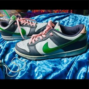 NIKE’s♥️SWOOSH💜”DUNK-LOW PRO♥️ARGYLE” Sneakers